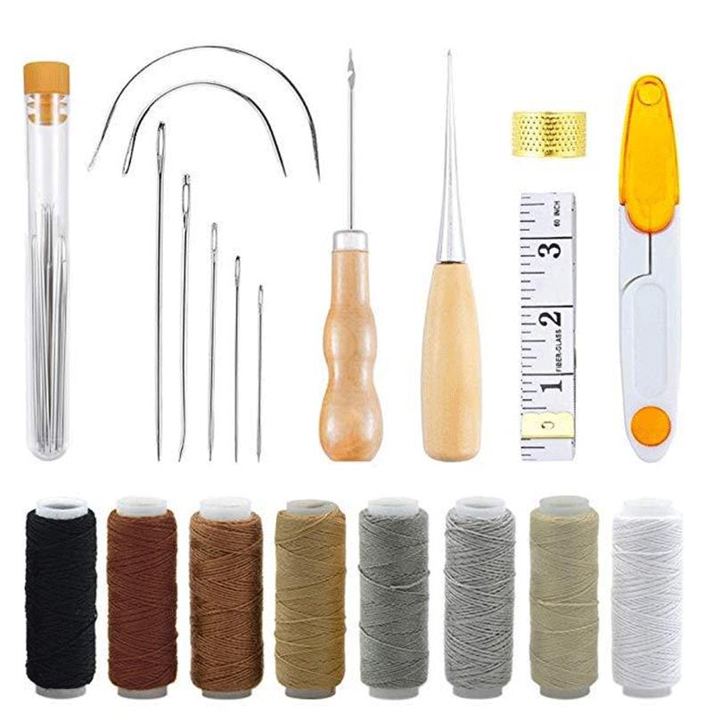 Sewing Thread Production - Leather Craft Kit Hand Sewing Set