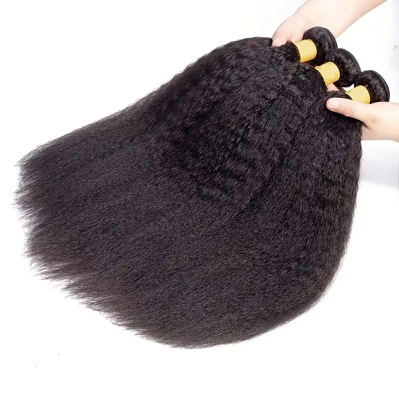 Sewing Technology - Peruvian Human Hair Bundles Kinky Straight