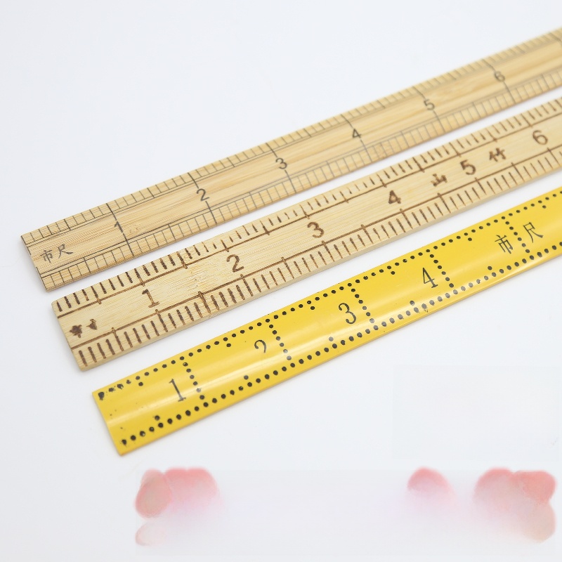 Sewing Garments - High Quali Bamboo Ruler Plastic Garment