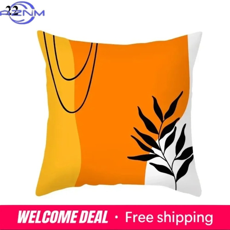 Boho Orange Abstract Cushion C - Century Textile & Sewing Supply Online Shopping 리뷰 및 가격
