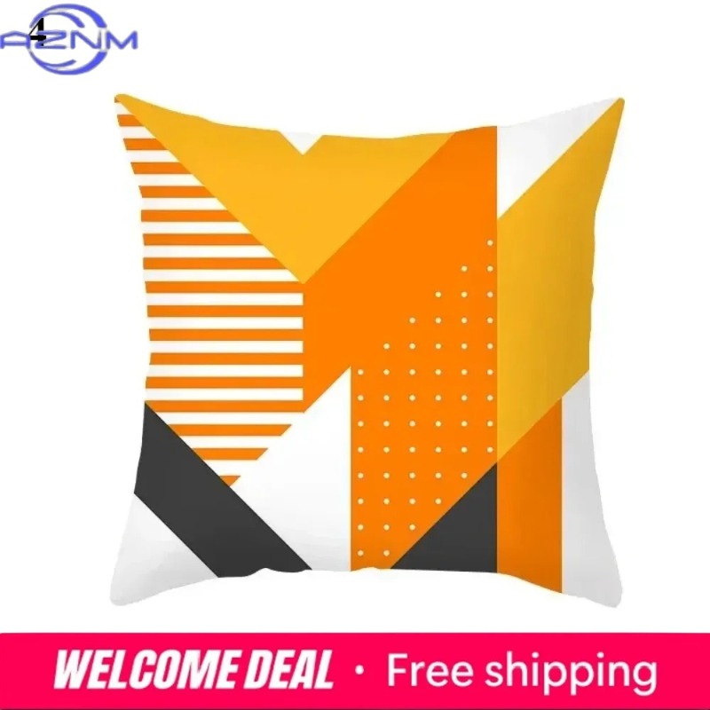 Boho Orange Abstract Cushion C - Century Textile & Sewing Supply Online Shopping 리뷰 및 가격