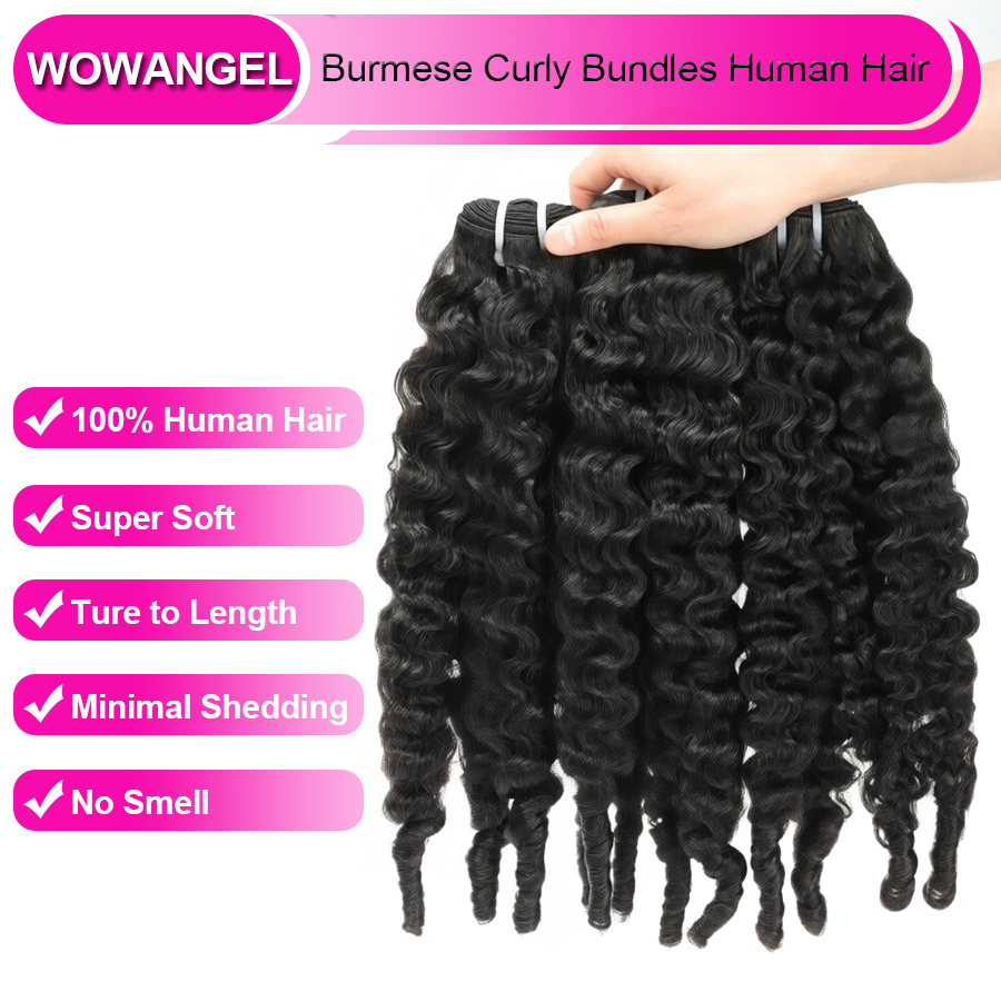 WOWANGEL Burmese Curly Bundles - Sewing Technology 리뷰 및 가격