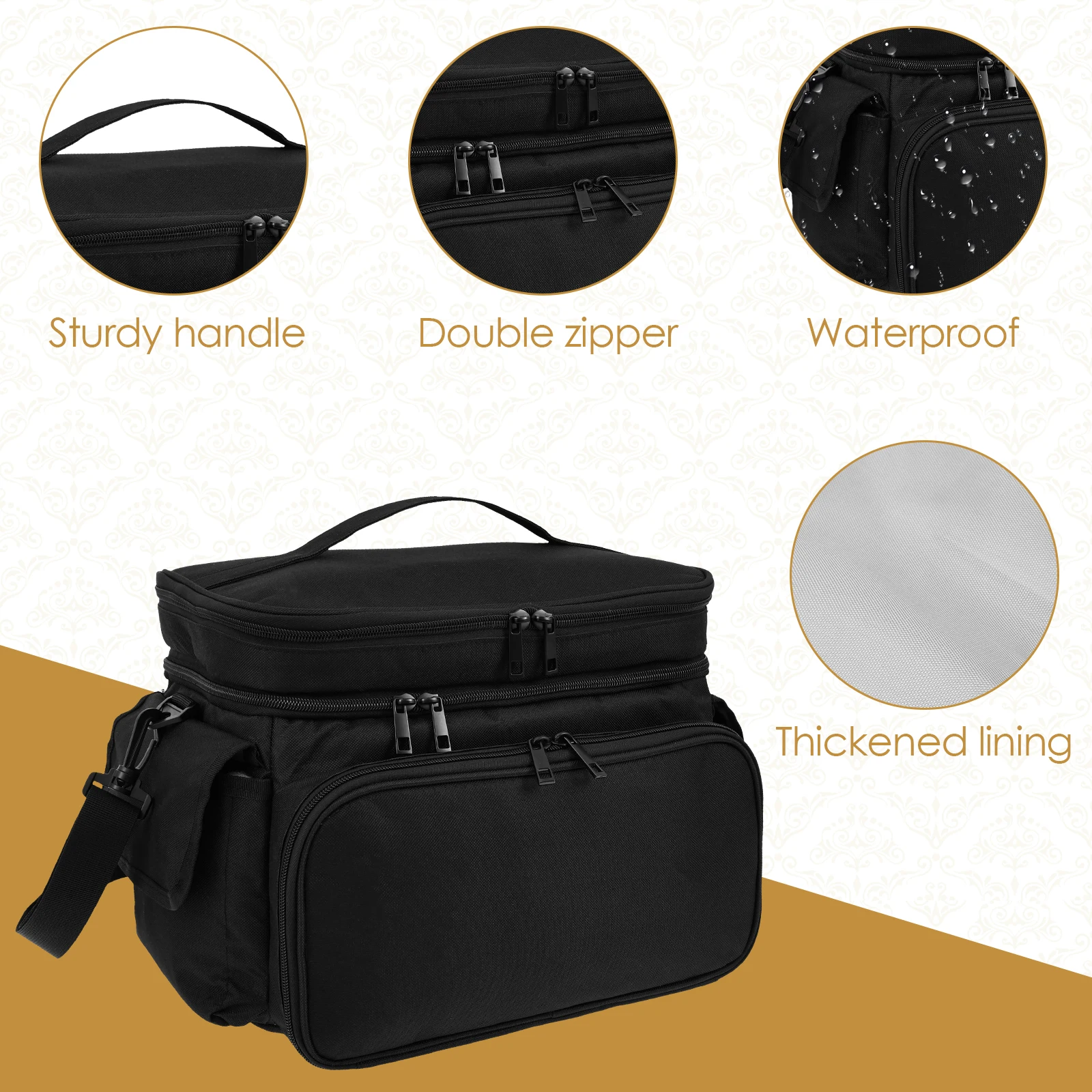 Large Sewing Bag Wool Knitting - Textile Sewing Kit 리뷰 및 가격