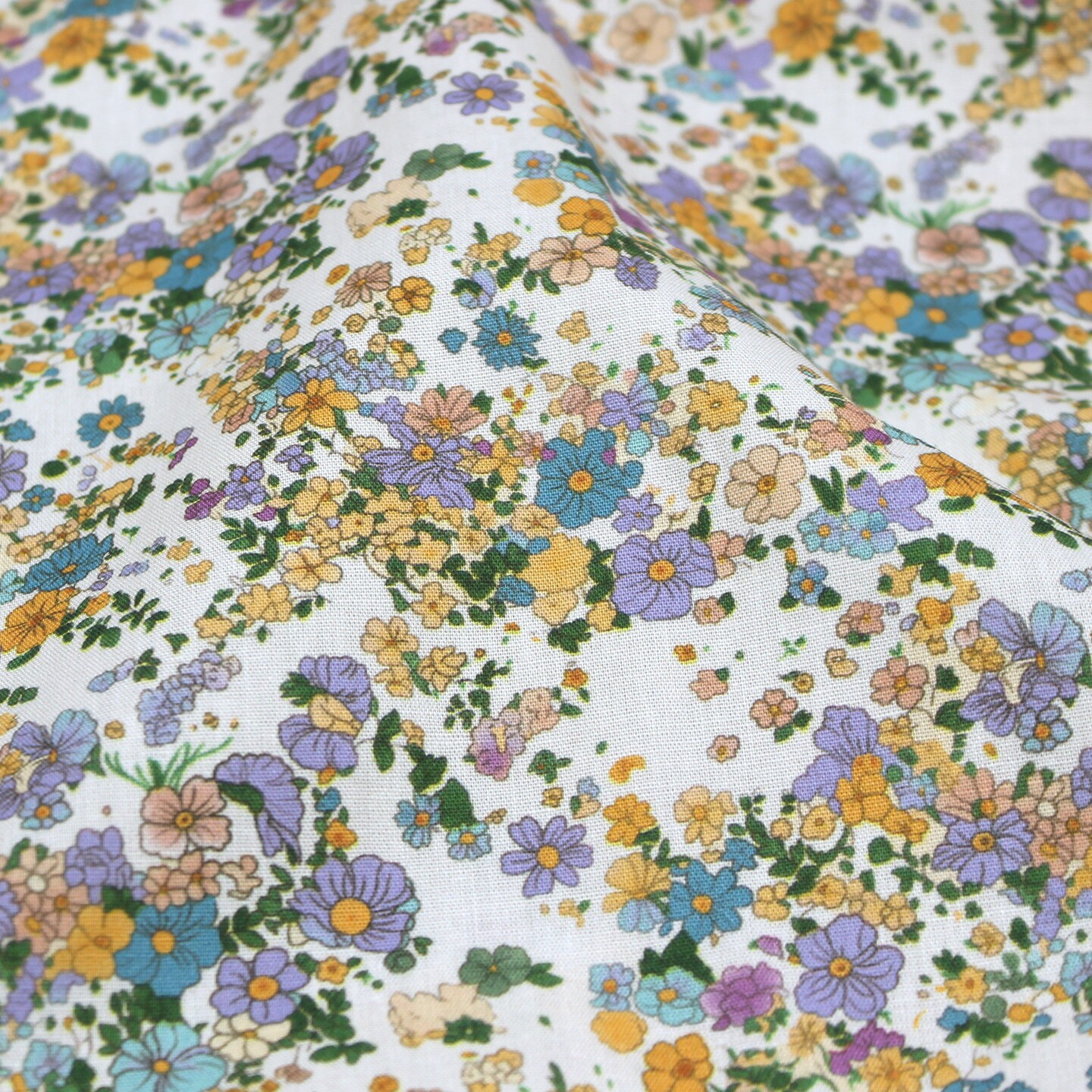 Vintage Floral 100% Cotton Fab - Vintage Sewing Textile 리뷰 및 가격
