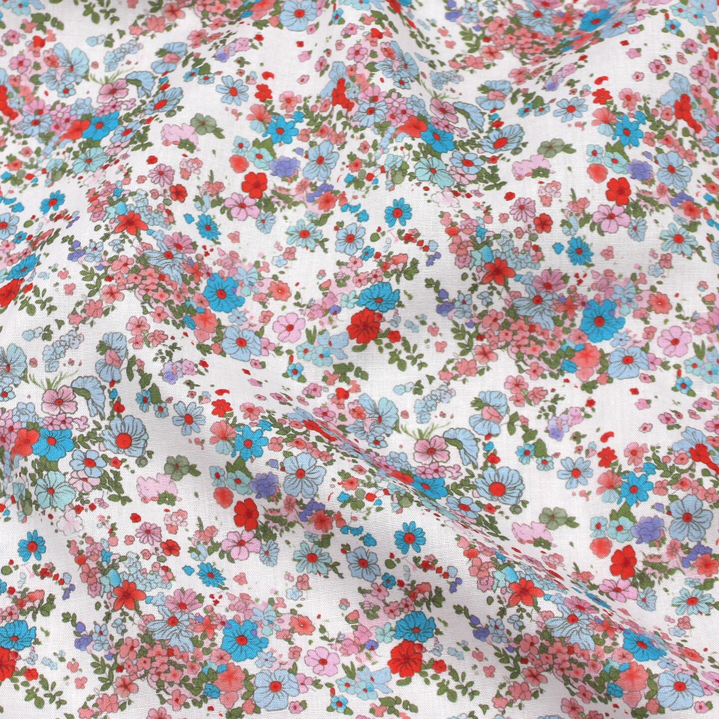 Vintage Floral 100% Cotton Fab - Vintage Sewing Textile 리뷰 및 가격