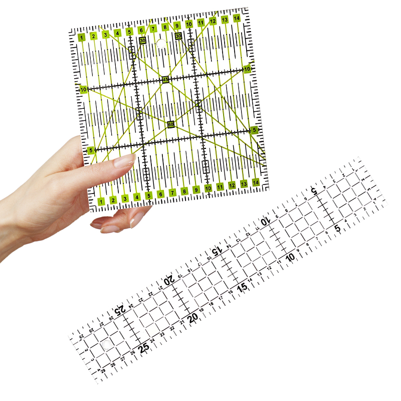 Measuring Ruler Acrylic Quilti - Sewing Garments 리뷰 및 가격