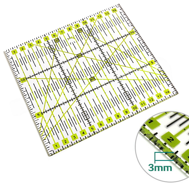 Measuring Ruler Acrylic Quilti - Sewing Garments 리뷰 및 가격