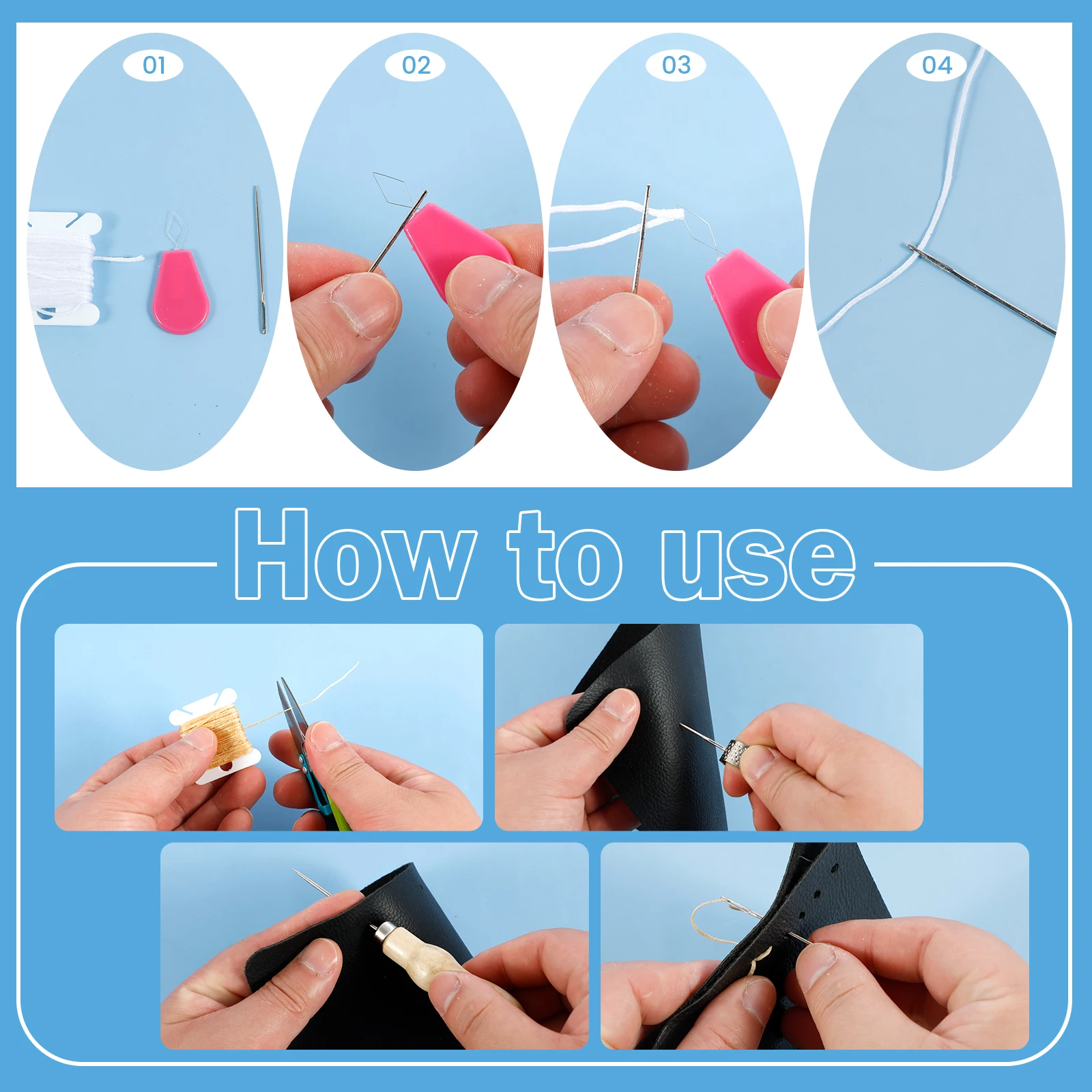 Leather Upholstery Repair Sewi - Leather Needle Heavy 리뷰 및 가격