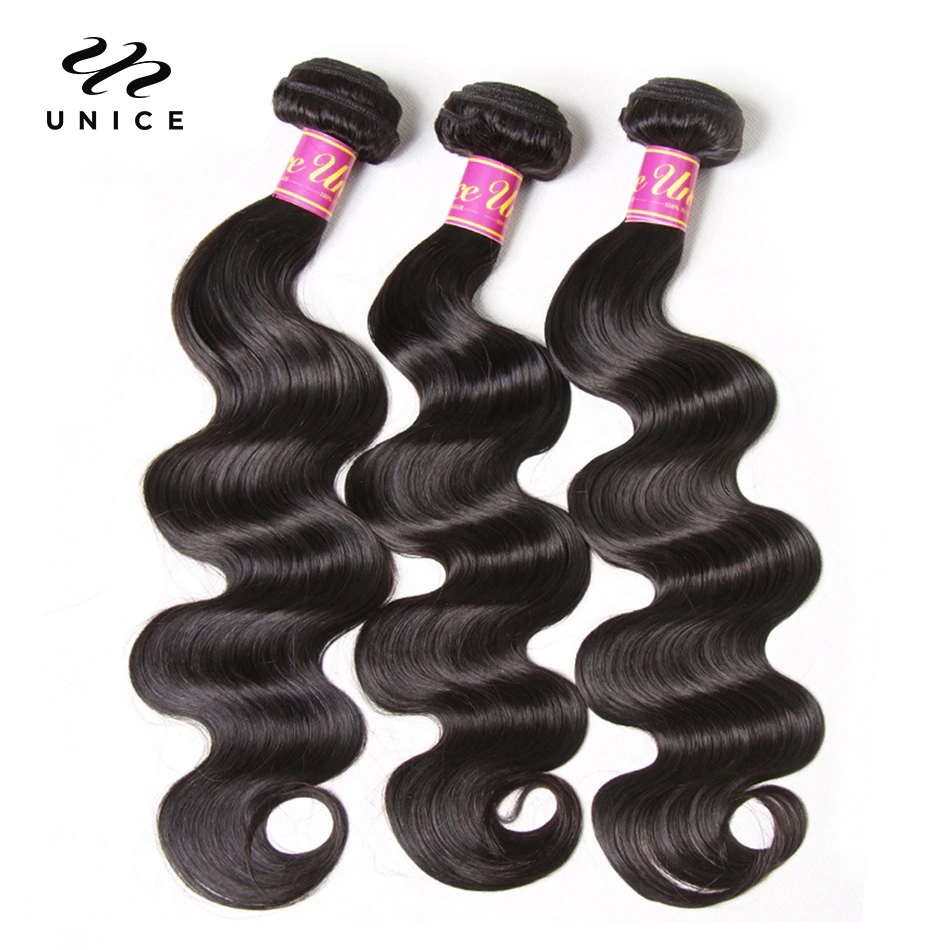 UNice Body Wave Bundles Natura - Sewing Technology 리뷰 및 가격