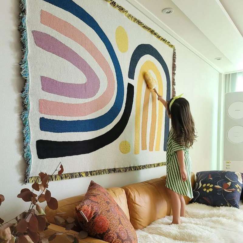 Textile City Abstract Rainbow  - Century Textile & Sewing Supply Online Shopping 리뷰 및 가격