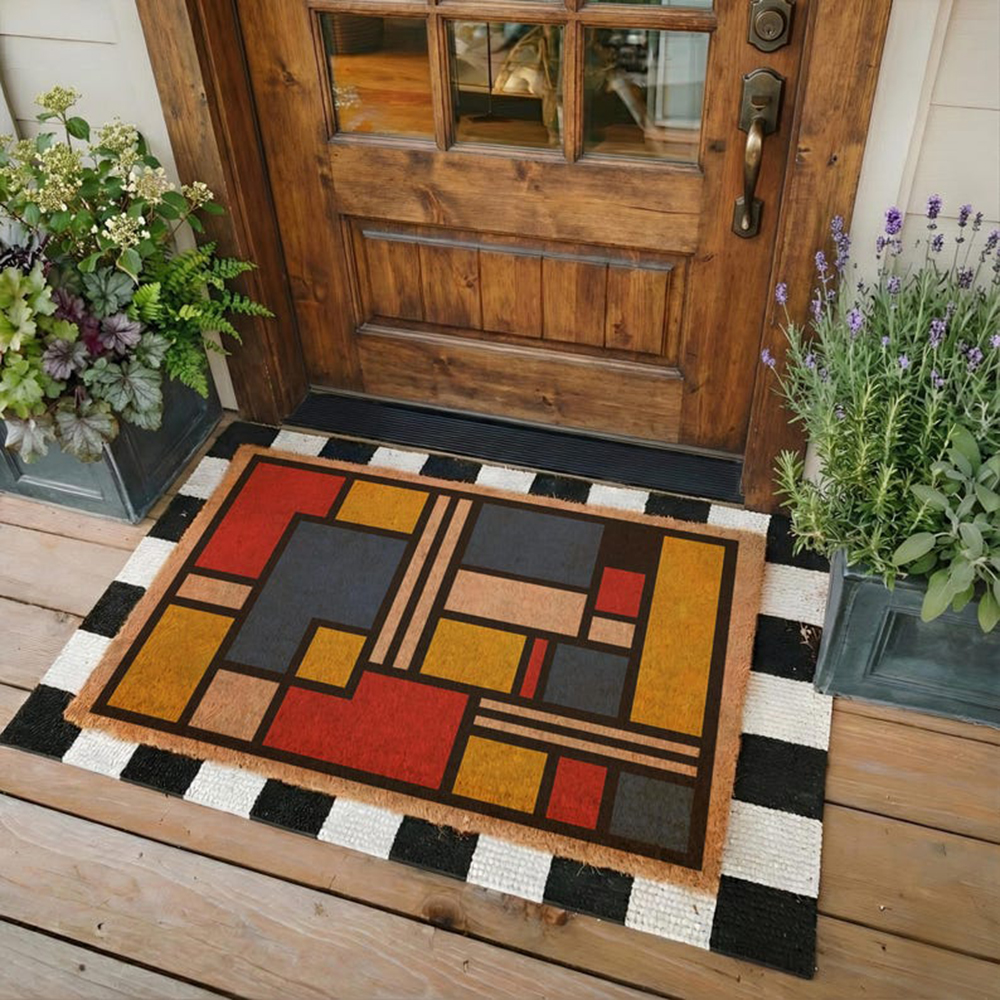 Mid Century Modern Doormat Bau - Century Textile & Sewing Supply Online Shopping 리뷰 및 가격