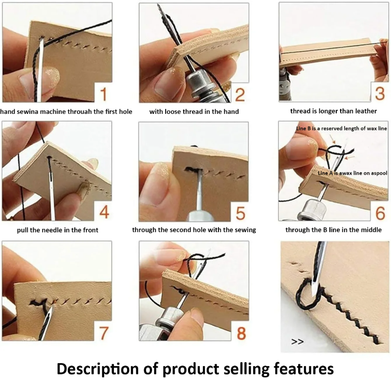 Professional Leather Sewing Aw - Sewing Technology 리뷰 및 가격