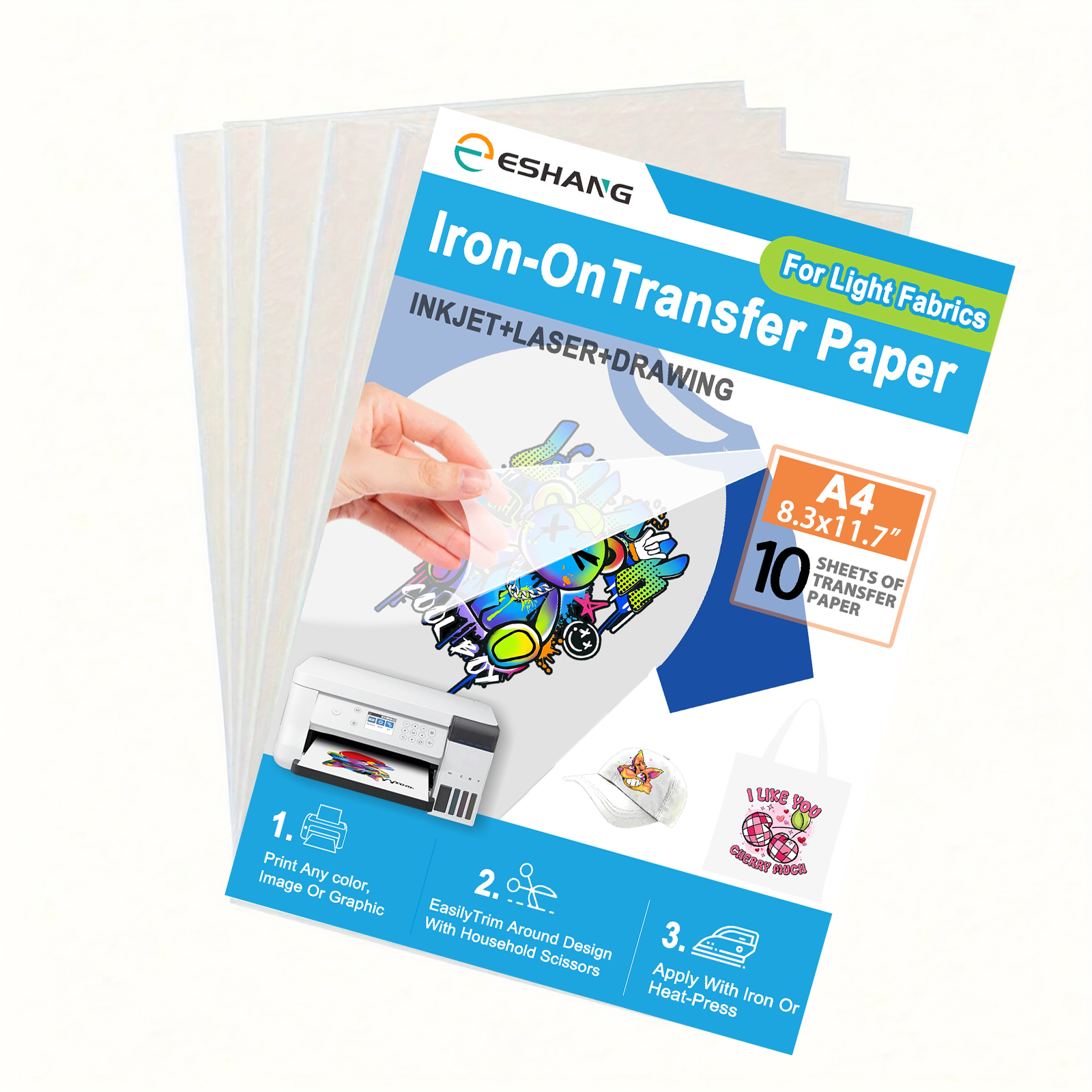 10 Sheets of A4 Premium Heat T - Fabric Softener Sheet 리뷰 및 가격