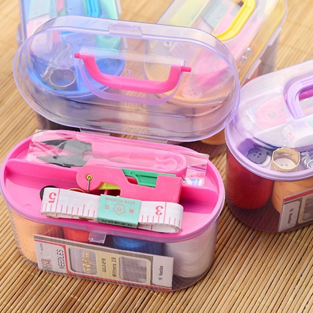 1Set Large Sewing Box Set Hous - Textile Sewing Kit 리뷰 및 가격