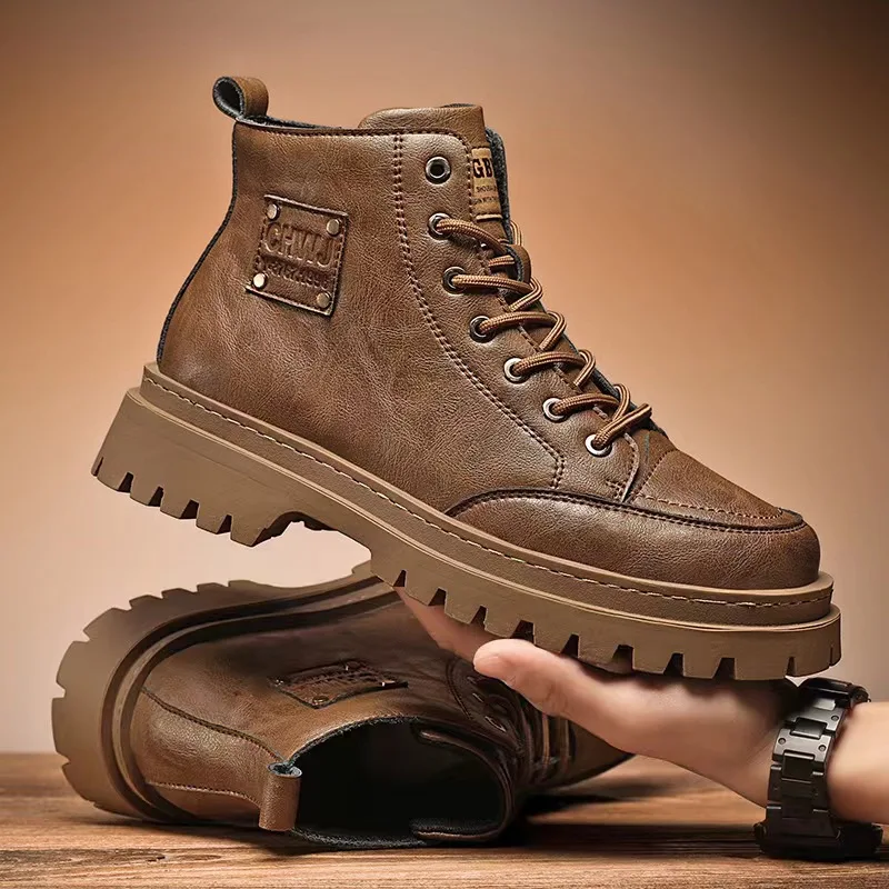 High Quality Men's Boots Platf - Sewing Nylon 리뷰 및 가격