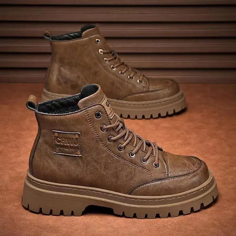 High Quality Men's Boots Platf - Sewing Nylon 리뷰 및 가격