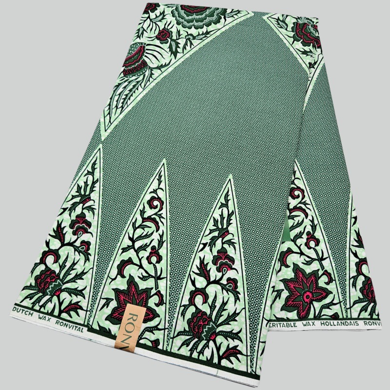 6Yards Long Printed Gray Green - Sewing Batik Fabric 리뷰 및 가격