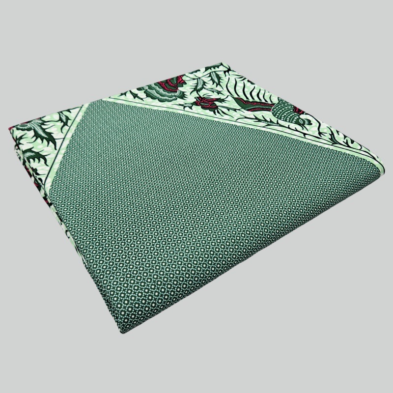 6Yards Long Printed Gray Green - Sewing Batik Fabric 리뷰 및 가격