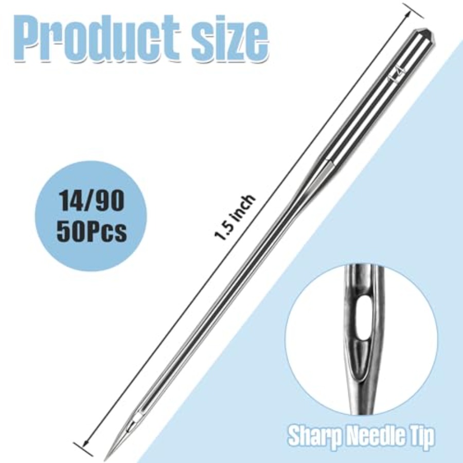50 Pcs Universal Size 90/14 Se - Leather Needle Heavy 리뷰 및 가격