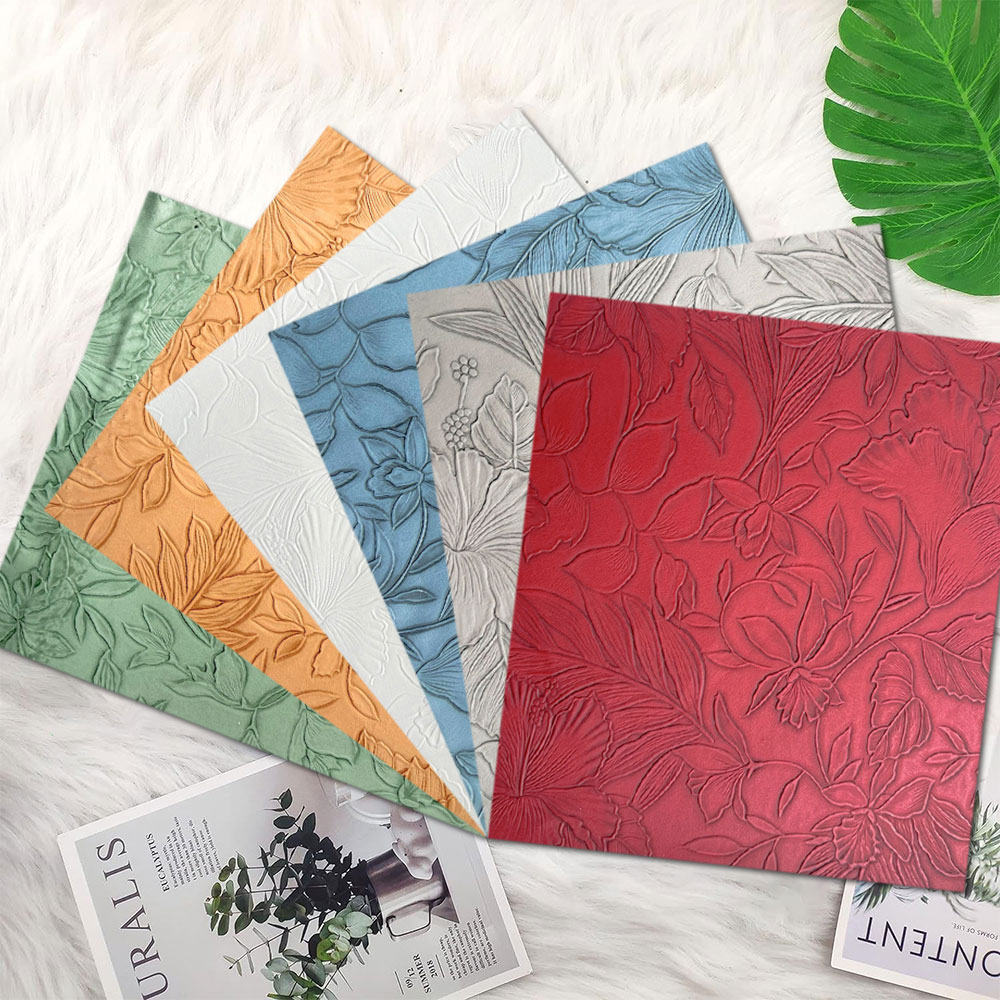 Vintage Flower Embossed Faux L - Vintage Sewing Textile 리뷰 및 가격