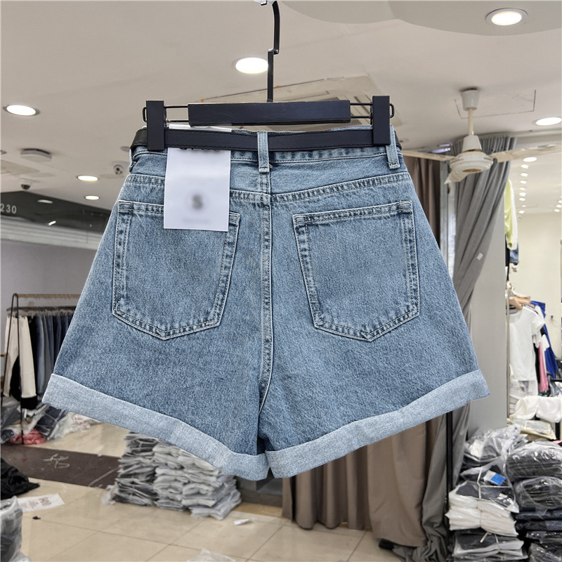 Women Summer Loose Fit High Wa - Sewing Hemming 리뷰 및 가격