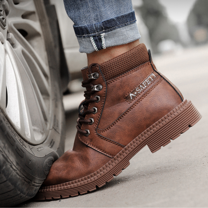 Waterproof Work Boots Steel To - Sewing Nylon 리뷰 및 가격