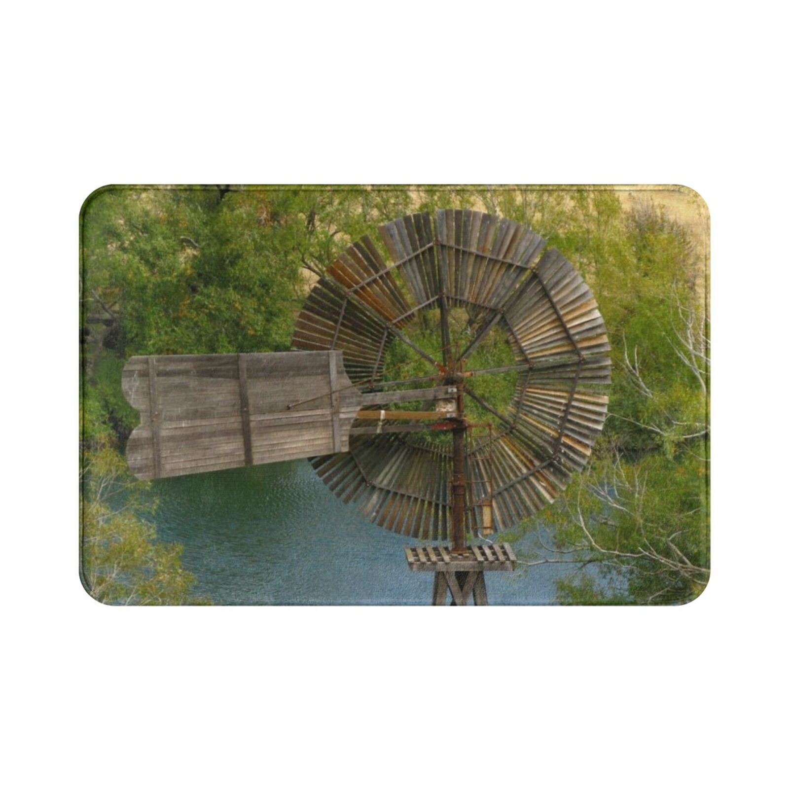 Wooden Windmill Carpet Mat Rug - Century Textile & Sewing Supply Online Shopping 리뷰 및 가격