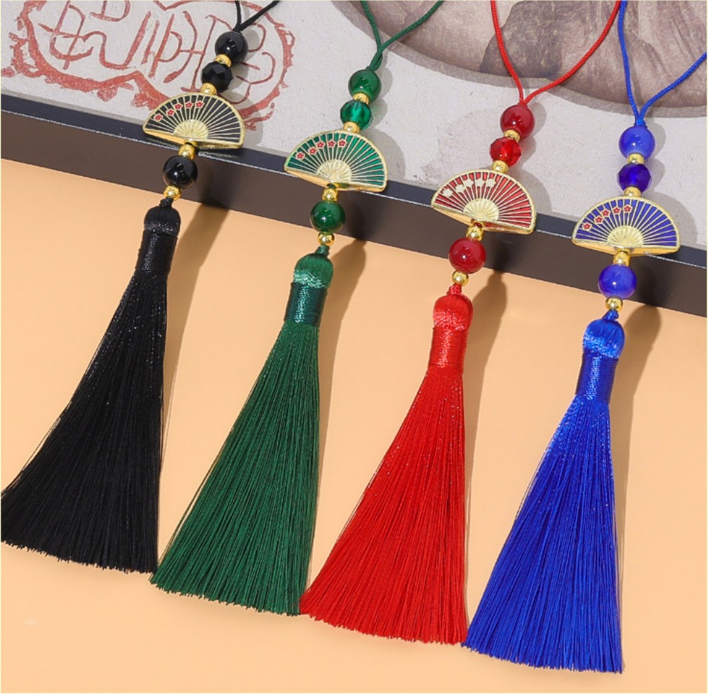 10pcs Vintage Bead Fan Tassels - Vintage Sewing Textile 리뷰 및 가격