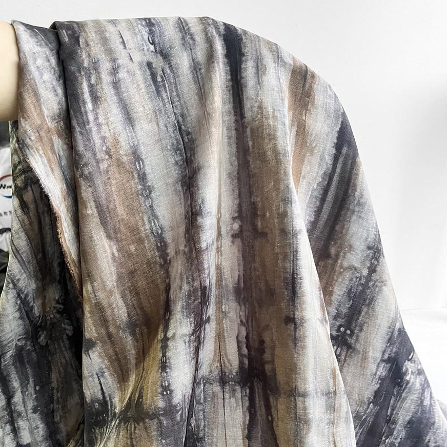 Purple Brown Ethnic Tie Dye Po - Sewing Batik Fabric 리뷰 및 가격