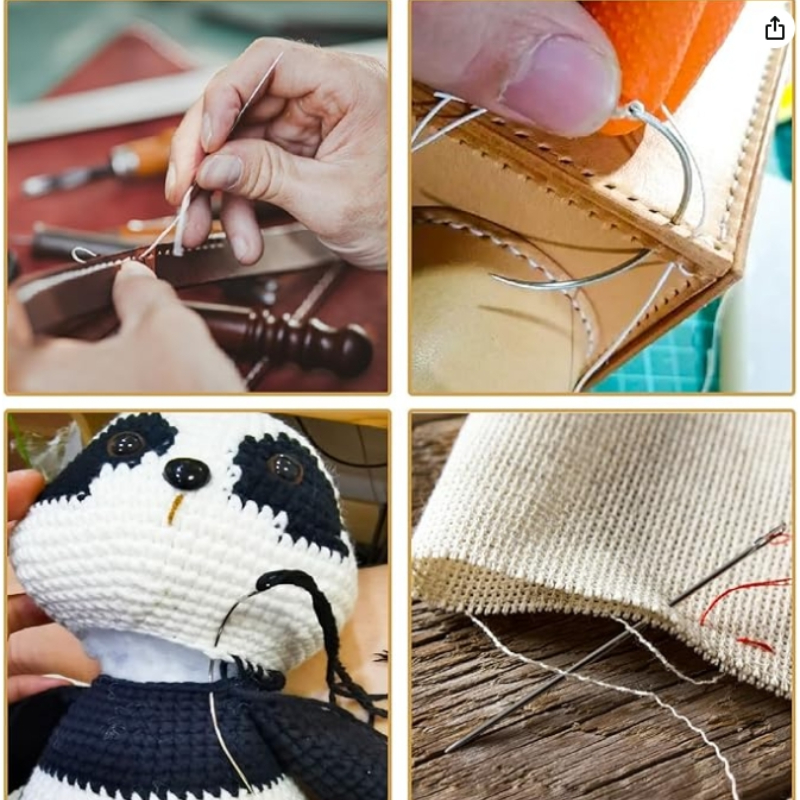 Hand Sewing Needle Kit, Heavy  - Leather Needle Heavy 리뷰 및 가격