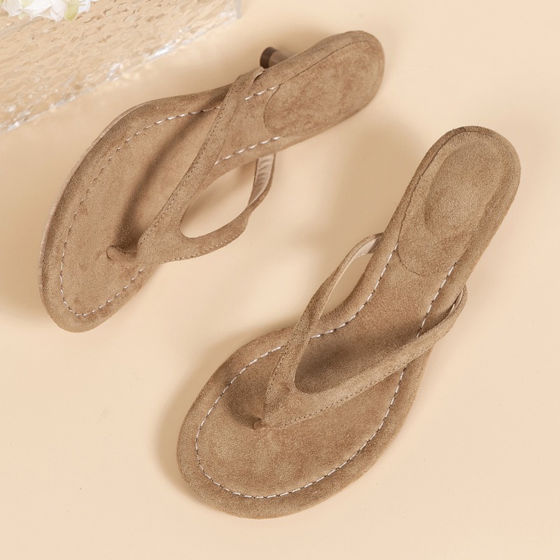 Women Brown Heeled Sandals wit - Sewing Nylon 리뷰 및 가격