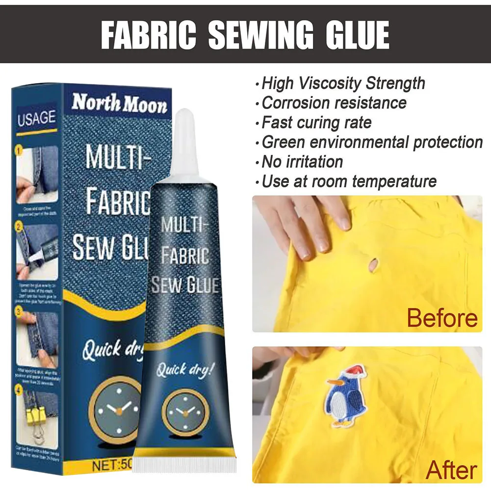 50ml Fabric Glue Quick Dry Fab - Sewing Technology 리뷰 및 가격