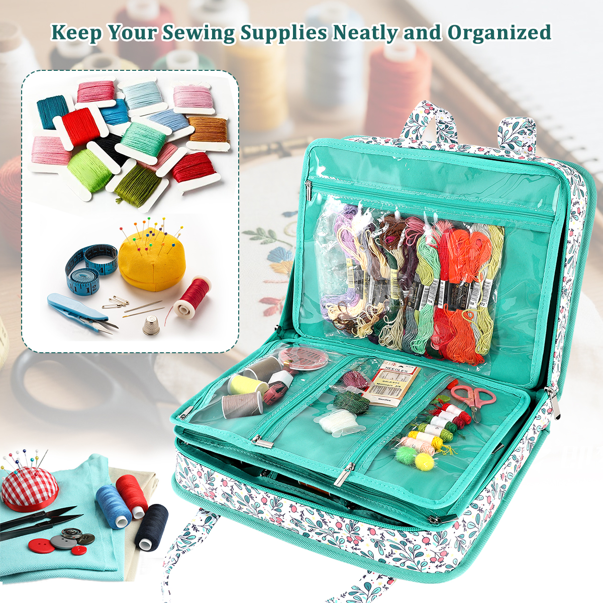 Embroidery Tools Kit Storage B - Textile Sewing Kit 리뷰 및 가격