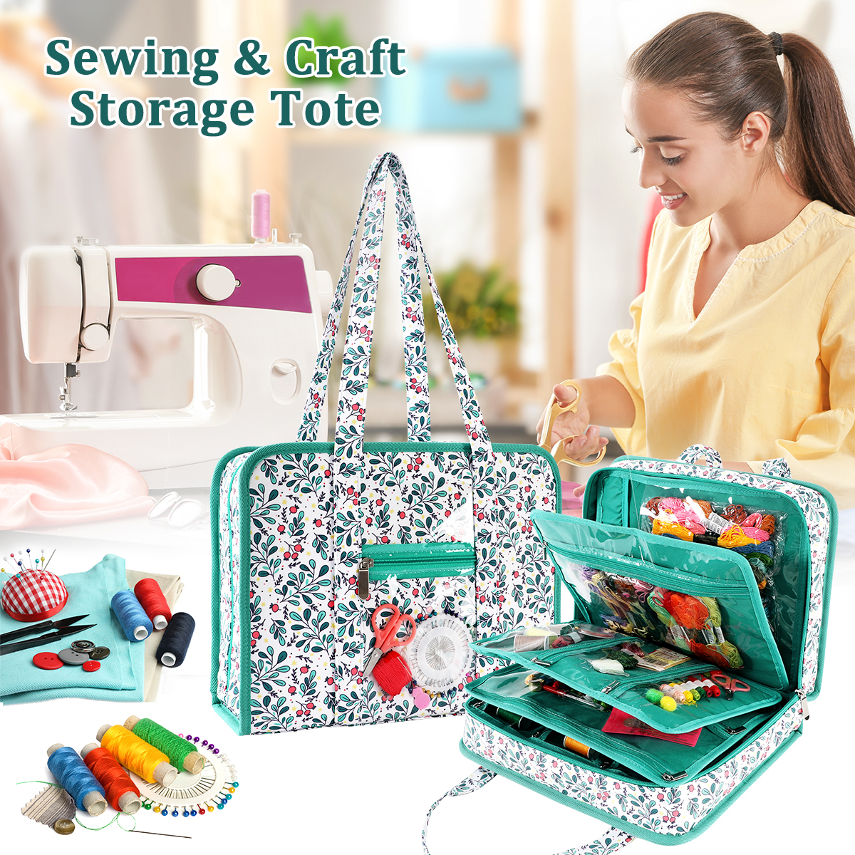 Embroidery Tools Kit Storage B - Textile Sewing Kit 리뷰 및 가격