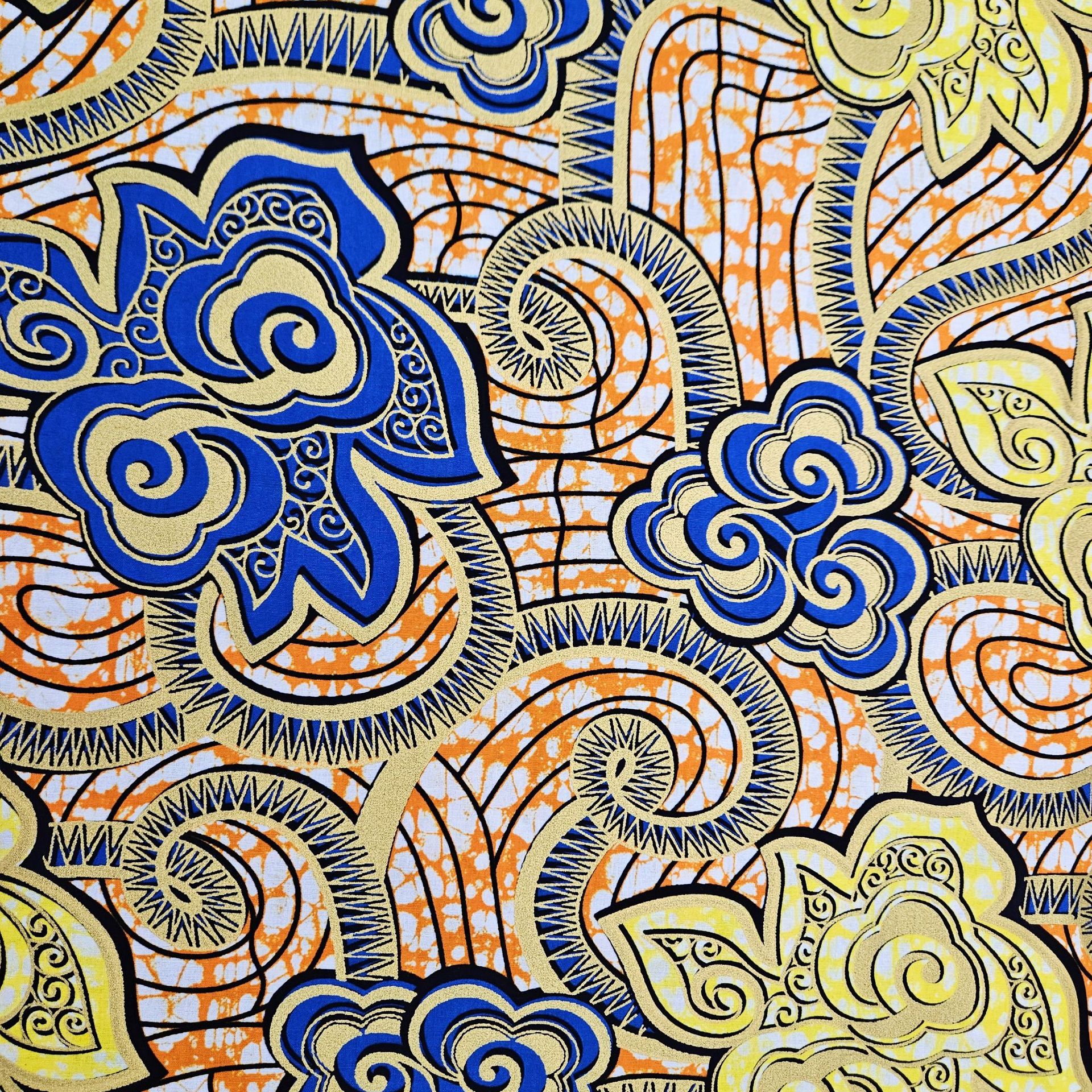 6Yards Long Cotton African Sty - Sewing Batik Fabric 리뷰 및 가격