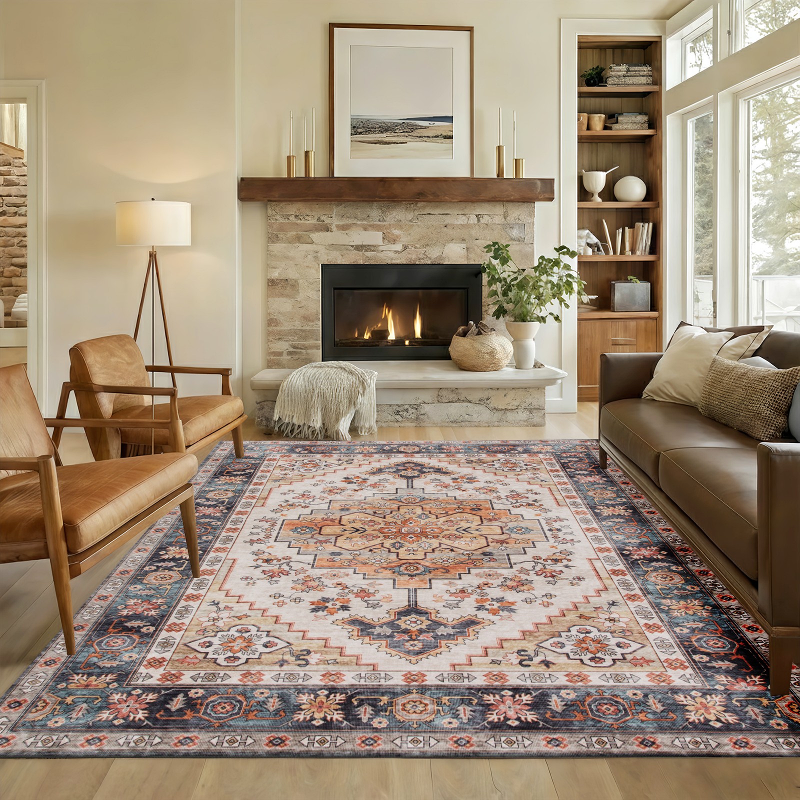 Area Rug 5x7, Machine Washable - Century Textile & Sewing Supply Online Shopping 리뷰 및 가격