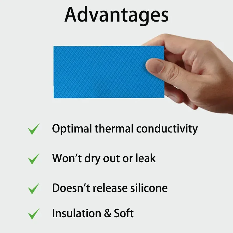 22W/mk 100x100mm Soft Thermal  - Fabric Softener Sheet 리뷰 및 가격