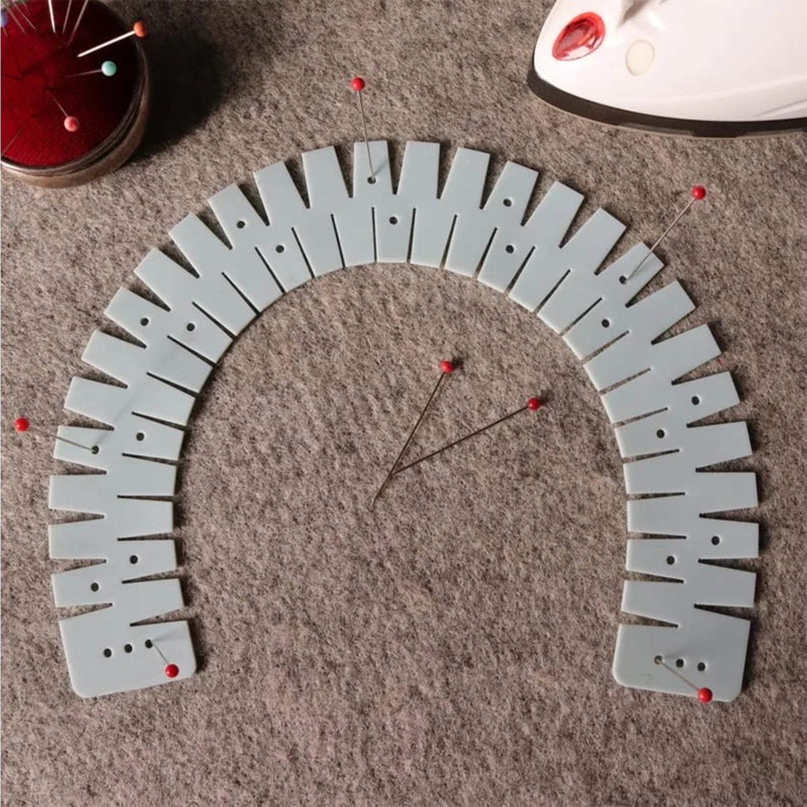 Silicone Hemming Ruler with ne - Sewing Hemming 리뷰 및 가격