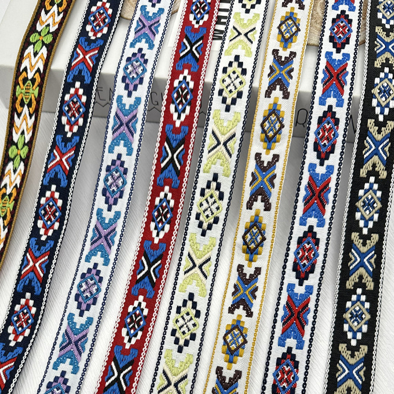 50 Yards 18-20mm Vintage Jacqu - Vintage Sewing Textile 리뷰 및 가격
