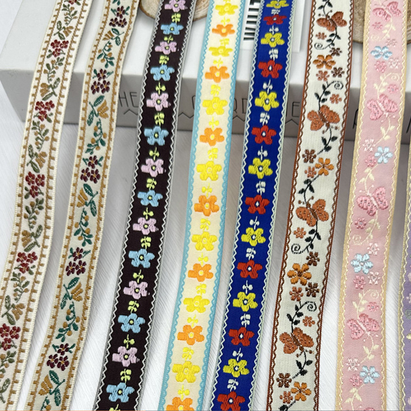 50 Yards 18-20mm Vintage Jacqu - Vintage Sewing Textile 리뷰 및 가격