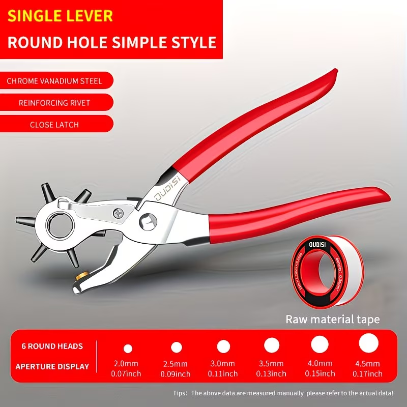 Rotary Leather Punch Pliers -  - Sewing Technology 리뷰 및 가격