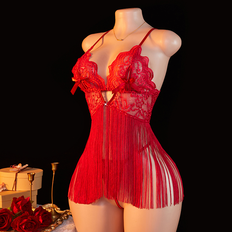 Transparent Lace Women Red Str - Sewing Nylon 리뷰 및 가격