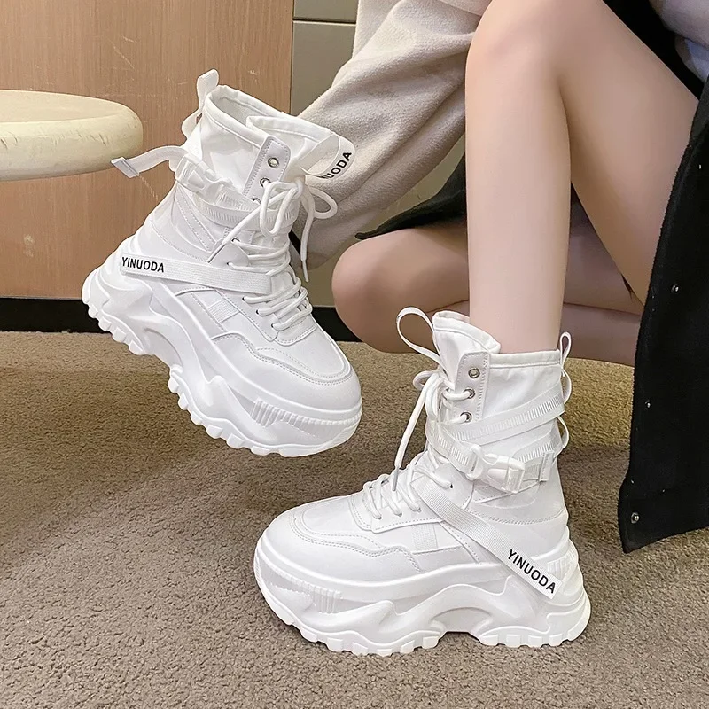 Fashion Women Chunky Platform  - Sewing Nylon 리뷰 및 가격