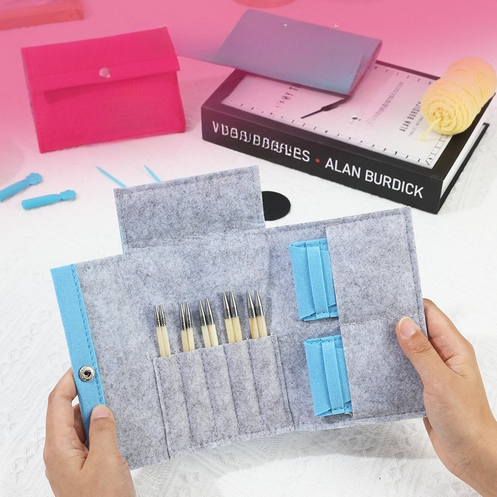 Circular Crochet Hooks Storage - Textile Sewing Kit 리뷰 및 가격