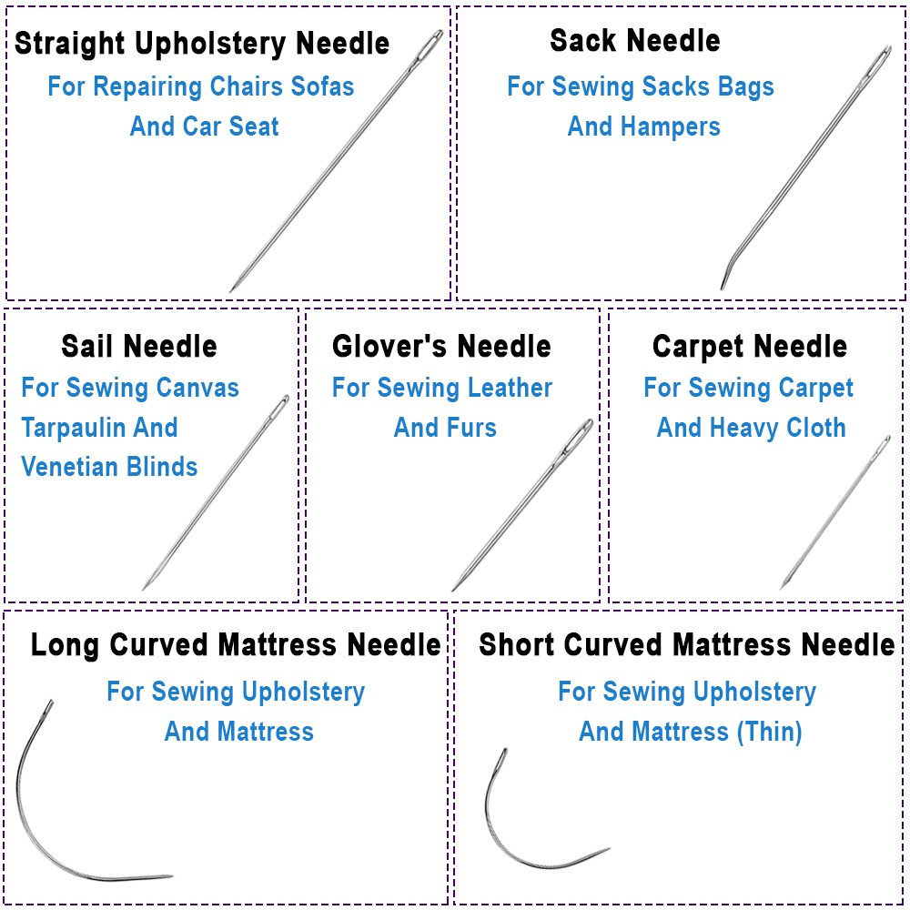 7 PCS/Pack Leather Sewing Need - Leather Needle Heavy 리뷰 및 가격