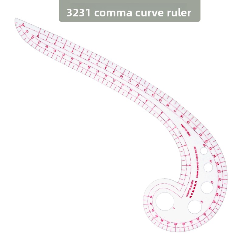 Comma-aped Curved Ruler Sewing - Sewing Garments 리뷰 및 가격