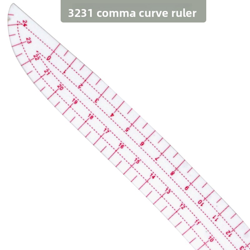 Comma-aped Curved Ruler Sewing - Sewing Garments 리뷰 및 가격