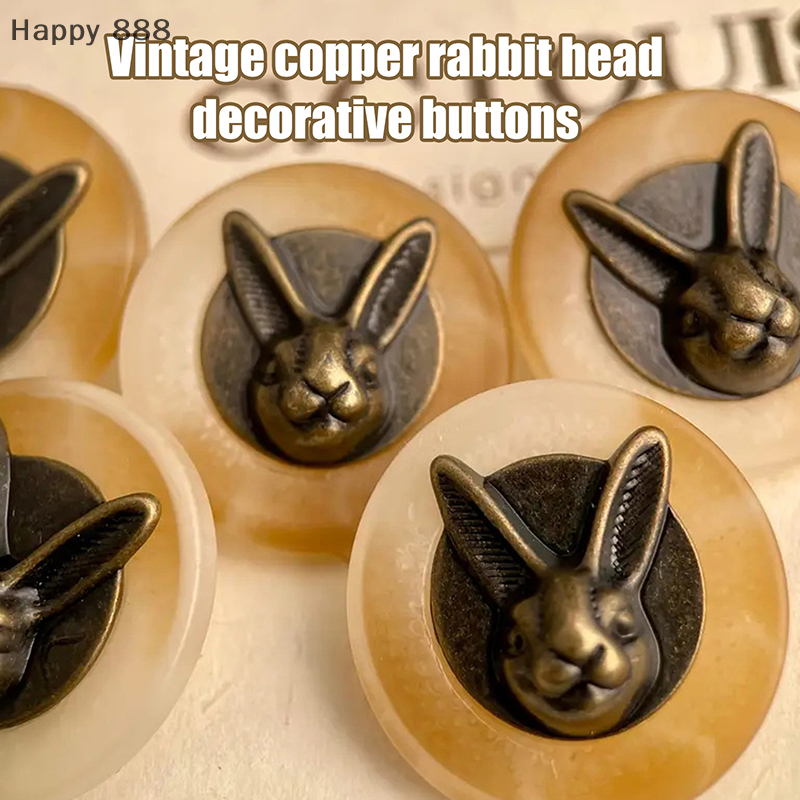 10pcs 25mm Vintage Copper Rabb - Vintage Sewing Textile 리뷰 및 가격
