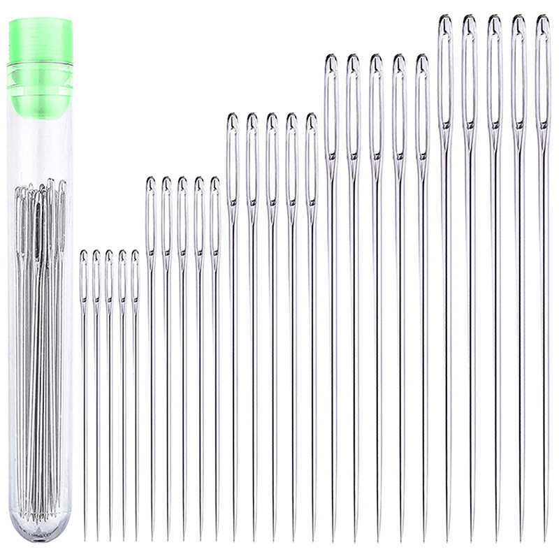25Pcs Large Eye Stitching Need - Leather Needle Heavy 리뷰 및 가격