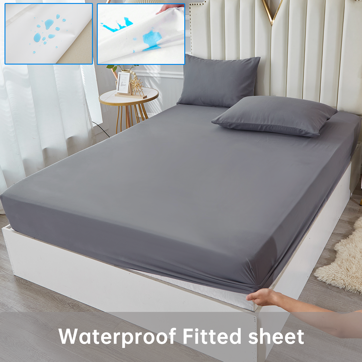 3/4pcs Solid Beding Set, Water - Fabric Softener Sheet 리뷰 및 가격